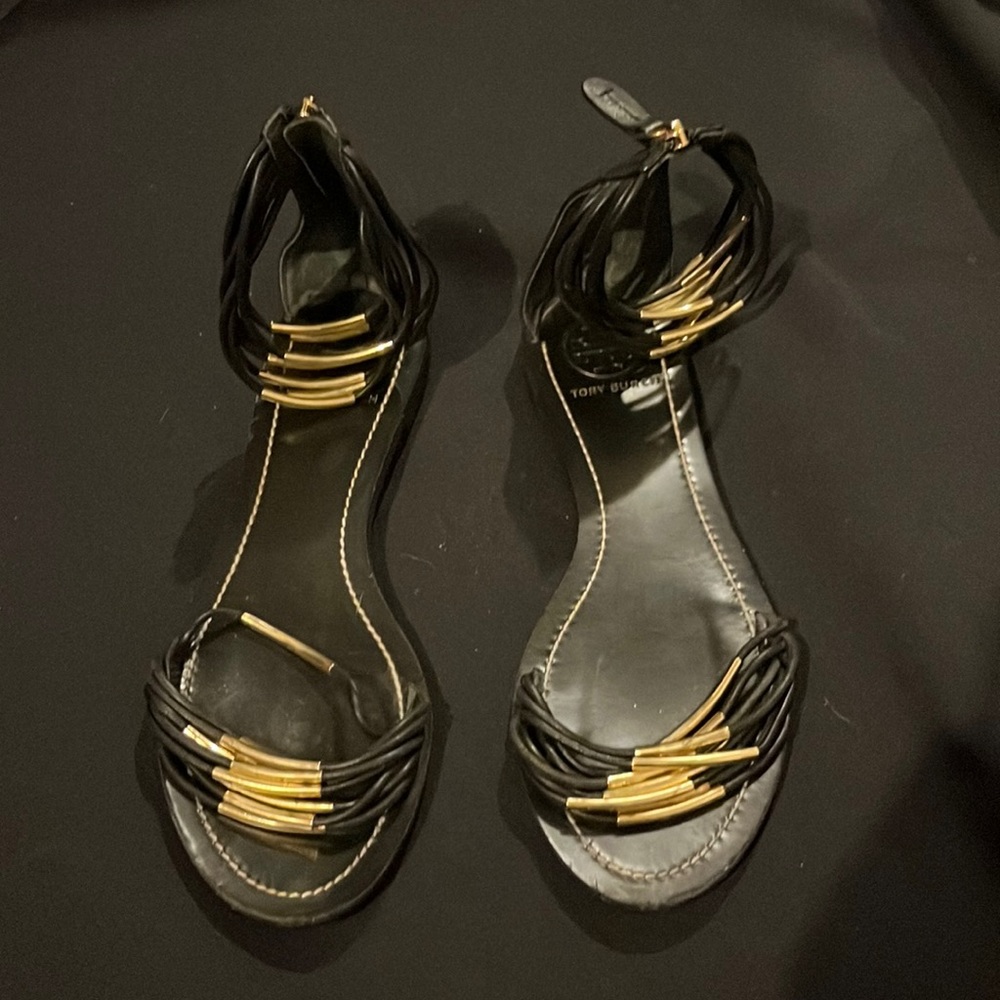 TORY BURCH MIGNON RINGS SANDAL ( VINTAGE ) - Picture 2 of 5